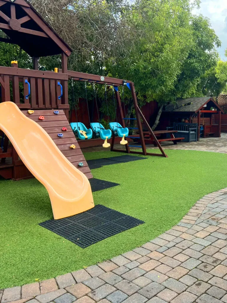 About Little Heaven Daycare children playing in bright classroom in Corte Madera
